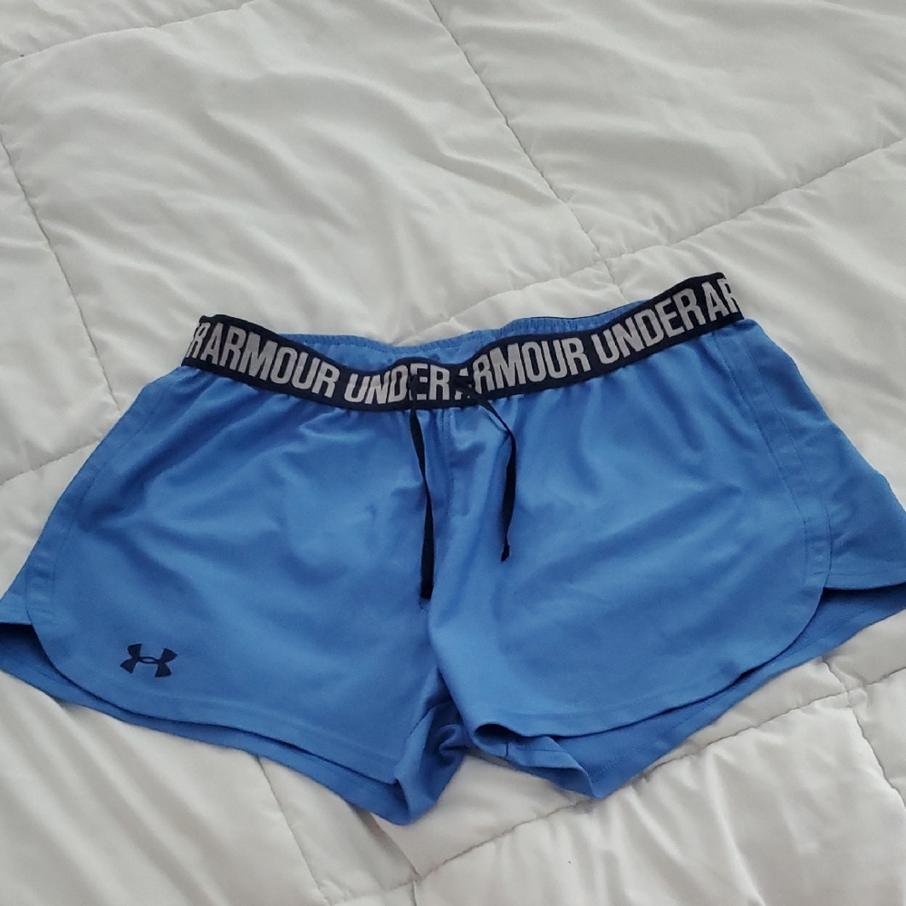 Under Armour Women's Athletic Blue Shorts
